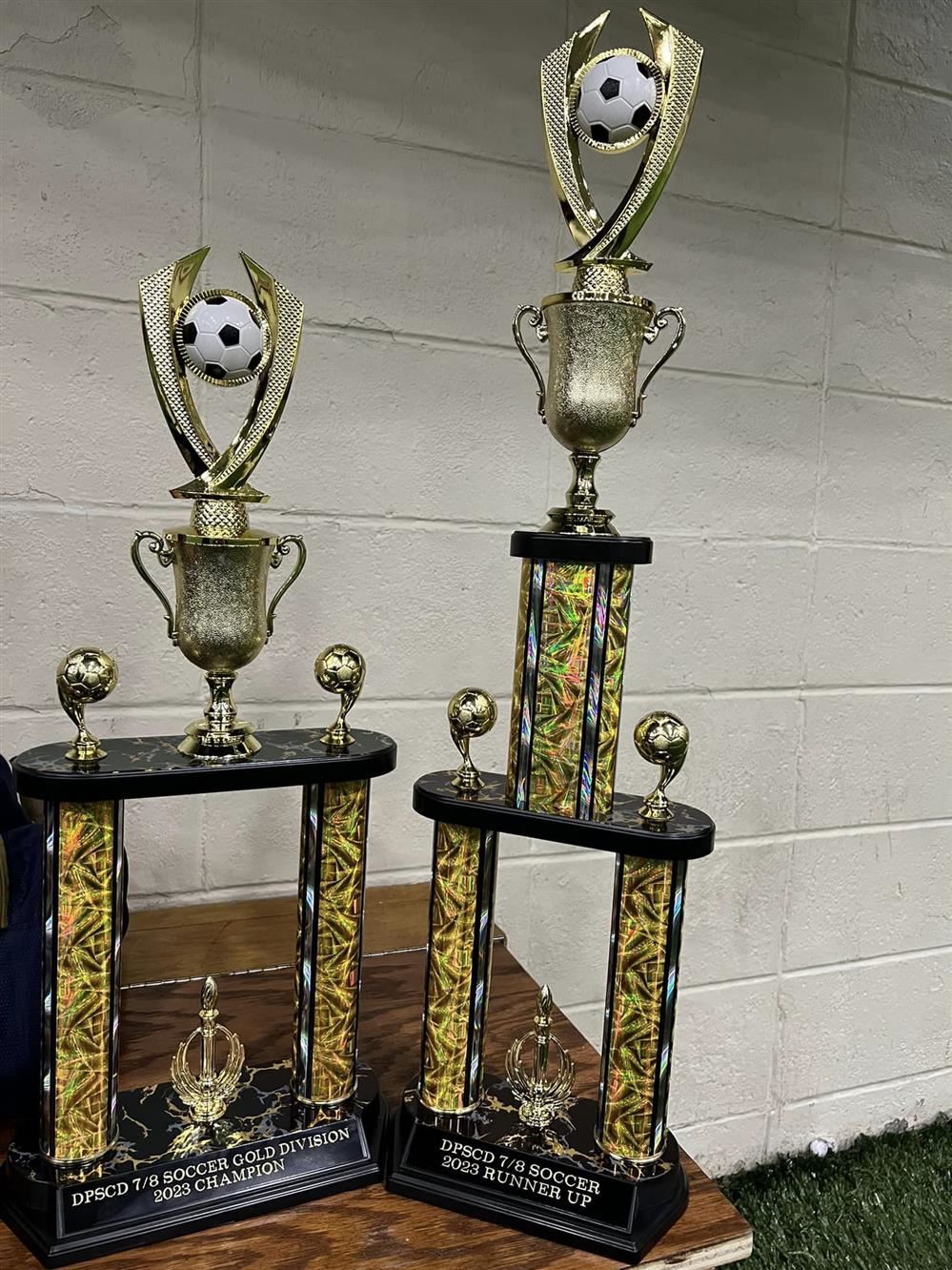  soccer trophies